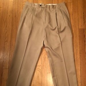 EUC - Men's Nautica Tan Dress Slacks size 39